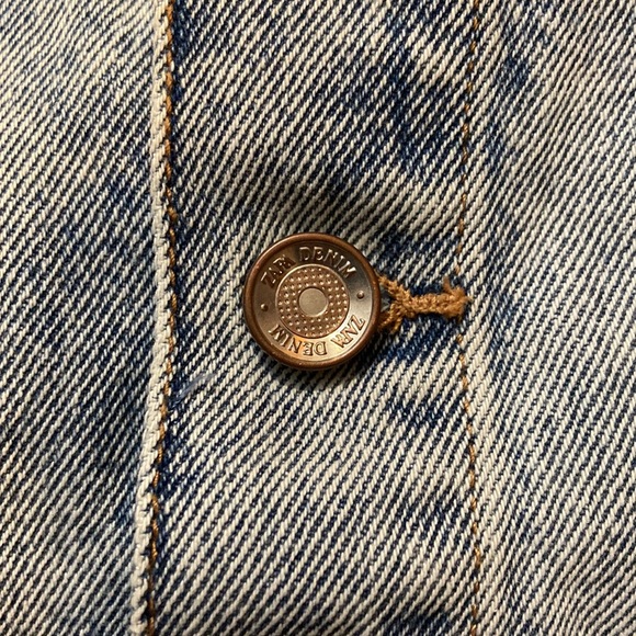 Zara Button Jean Skirt - Picture 6 of 6